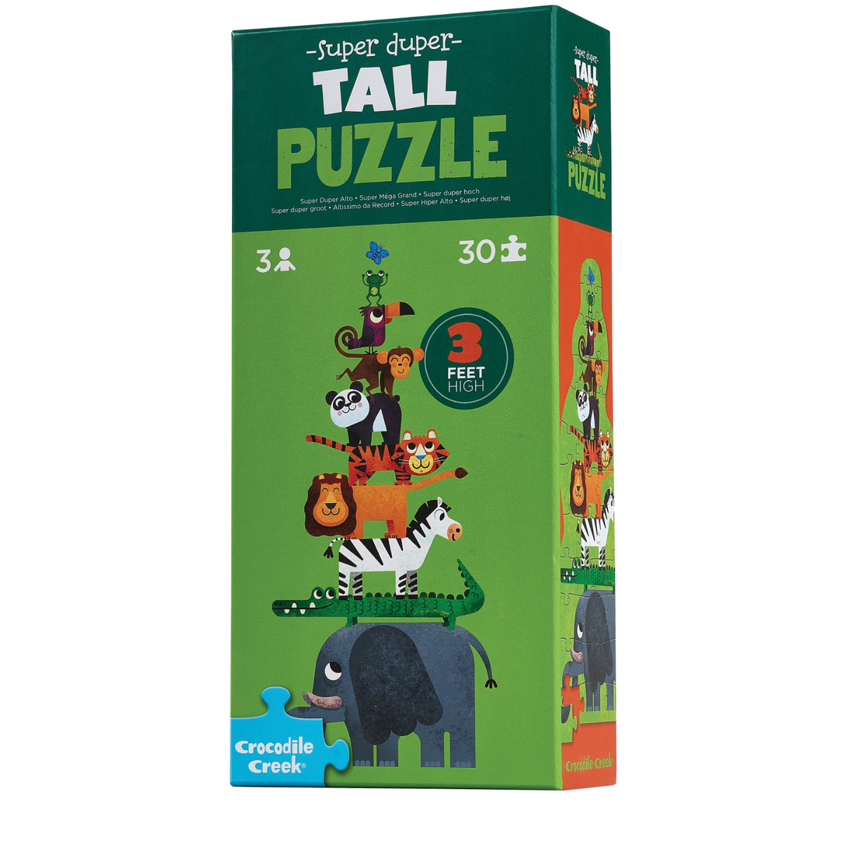30pc Jungle Super Duper Tall Puzzle