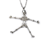 Spooky Scary Skeleton Necklace