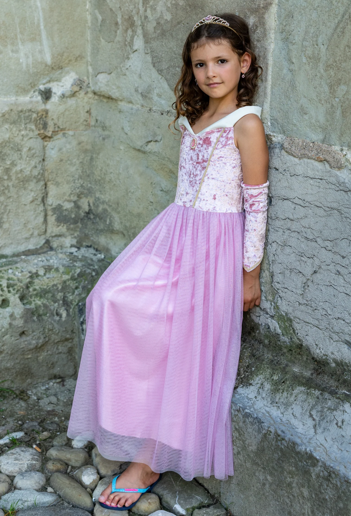 Velvety Soft Sleeping Sweetheart Gown | Size 7-8