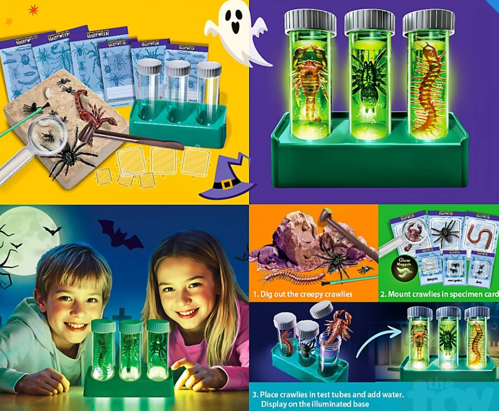 Halloween Creepy Crawling Dig Lab