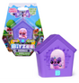 Bitzee Doghouse purple toy house with a digital pixel pet and colorful retail packaging