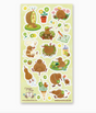Sweet Kiwi Home Stickers featuring cheerful illustrated kiwi birds plants food and cozy home scenes