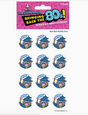 Scratch & Sniff Stickers | Root Beer Gum Owl sheet with colorful owl stickers