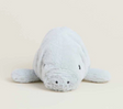 Warmies Junior | Manatee gray plush manatee stuffed animal