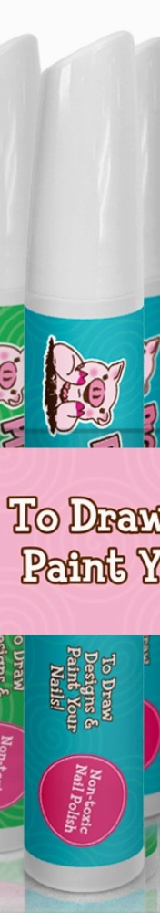 Nail Polish Piggy Pen