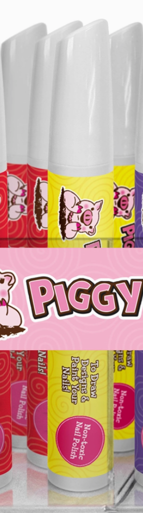 Nail Polish Piggy Pen
