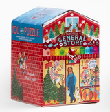 100pc Christmas Market Puzzle box featuring festive General Store artwork and colorful holiday market scenes