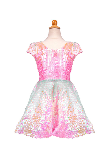 Sorbet Swirl Skater Dress | Size 3-4