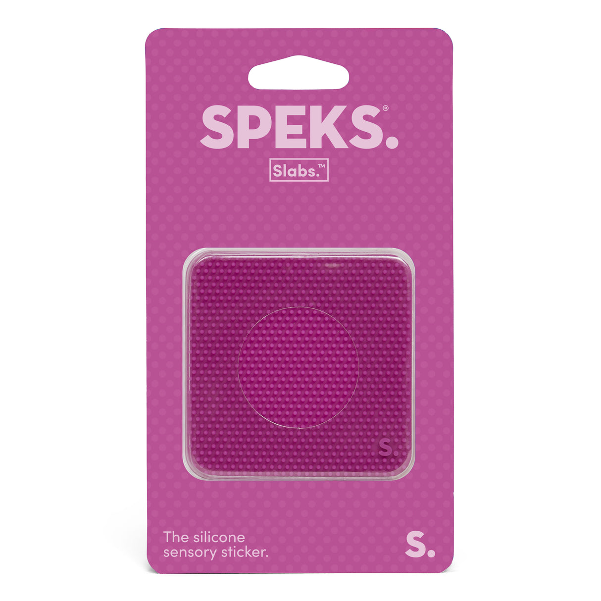 Speks. Slabs. The Silicone Sensory Sticker.