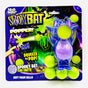 Popper Spooky Bat toy with soft foam balls in colorful packaging for ages 5 and up, squeeze to pop fun game.
