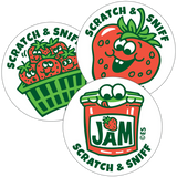 Scratch & Sniff Stickers | Strawberry