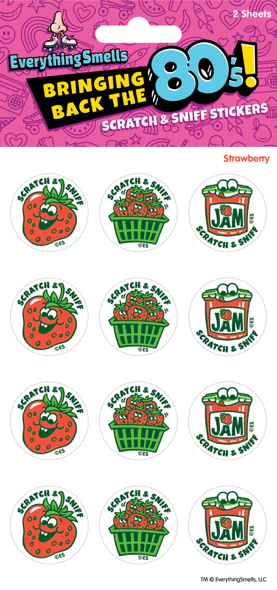 Scratch & Sniff Stickers | Strawberry
