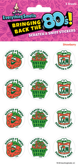 Scratch & Sniff Stickers | Strawberry