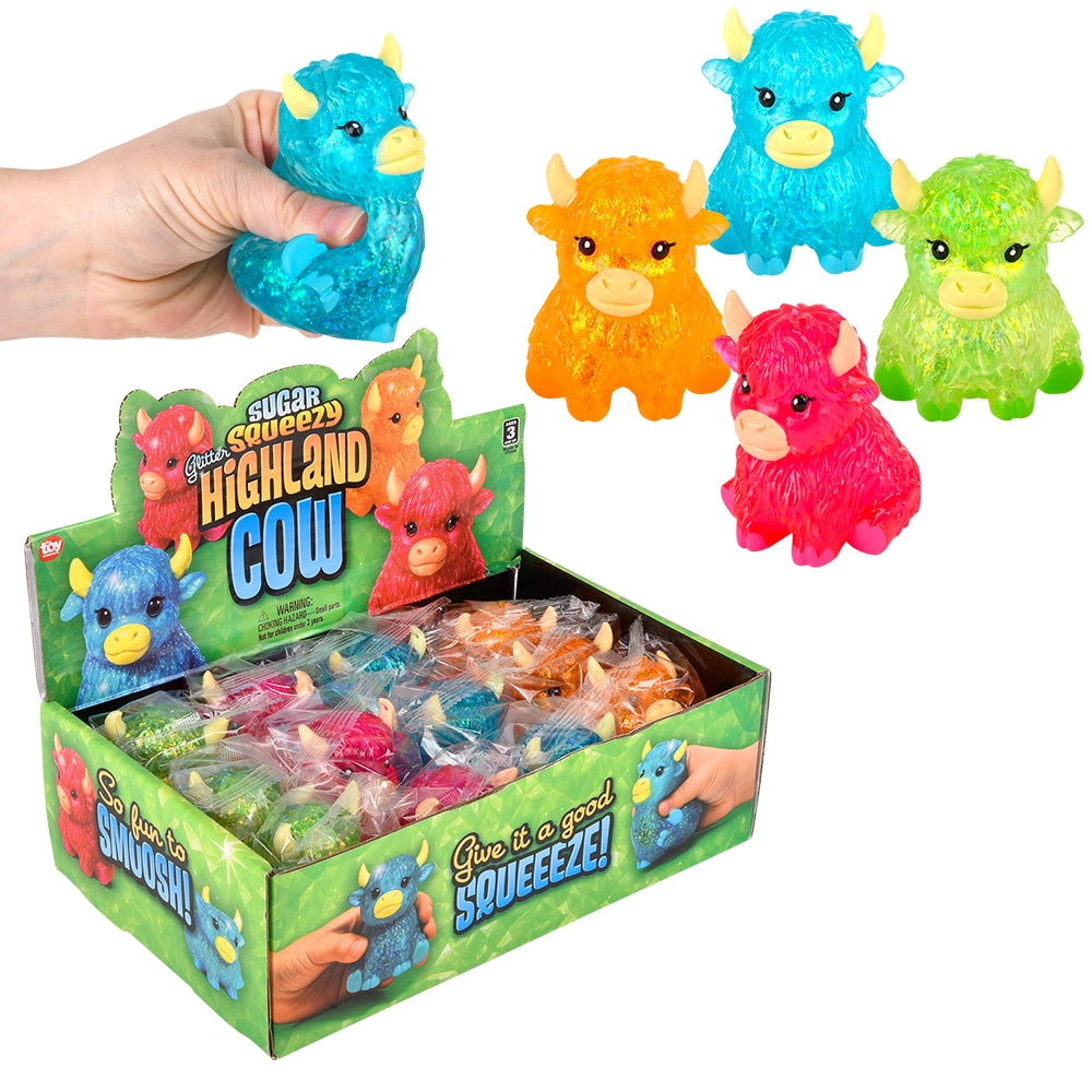 Squeezy Sugar Highland Cow