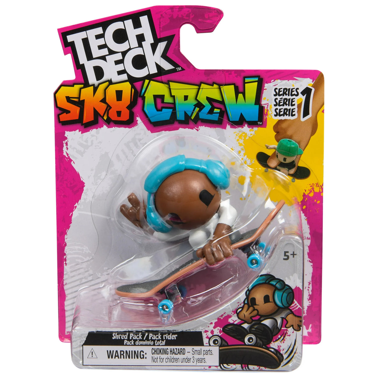 Tech Deck Sk8 Crew Fingerboard & Figure