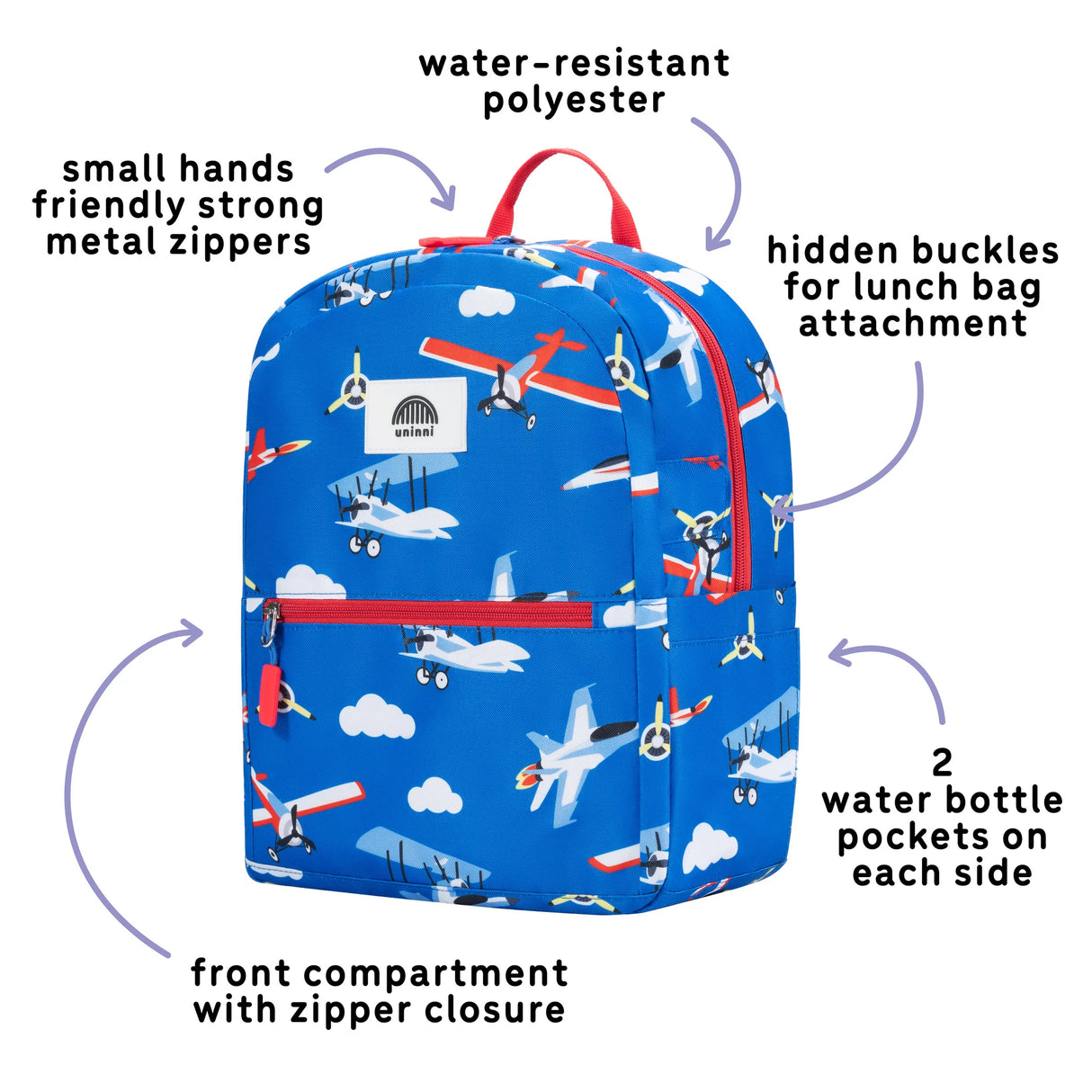 Ethan Backpack | Airplane