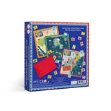 USA Bingo educational family game with maps and colorful cards
