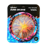Waboba Dunk or Dive pool toss game with floating ring and dive balls for ages 8 and up in vibrant colors