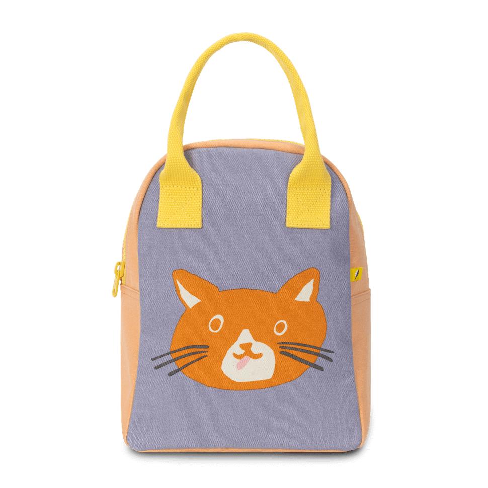 Zipper Lunch Bag | Cat