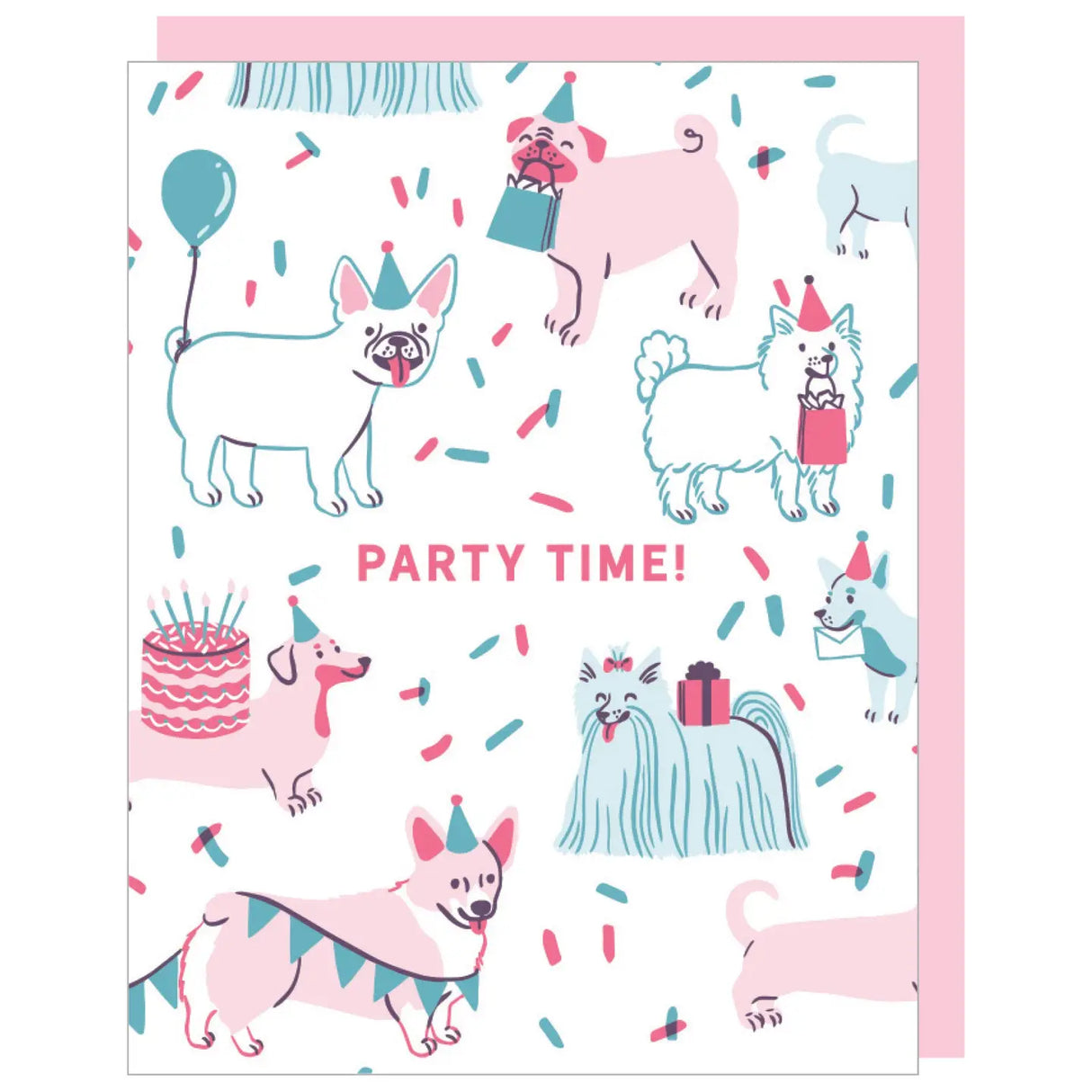 Party Time Dog Birthday Card