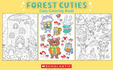 Cute Coloring: Forest Cuties