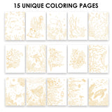 Watercolor Coloring Book | Ocean