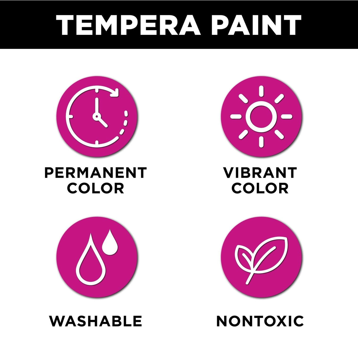 Tempera Paint 12-Color Kit