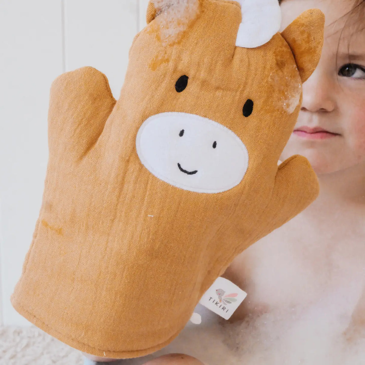 Farm Bath Mitt | Horse