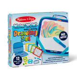 Melissa and Doug Water WOW take-along drawing set with water pen, reusable drawing boards, and zipper case for mess-free art fun