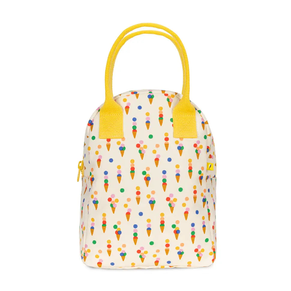 Zipper Lunch Bag | Summer Cones