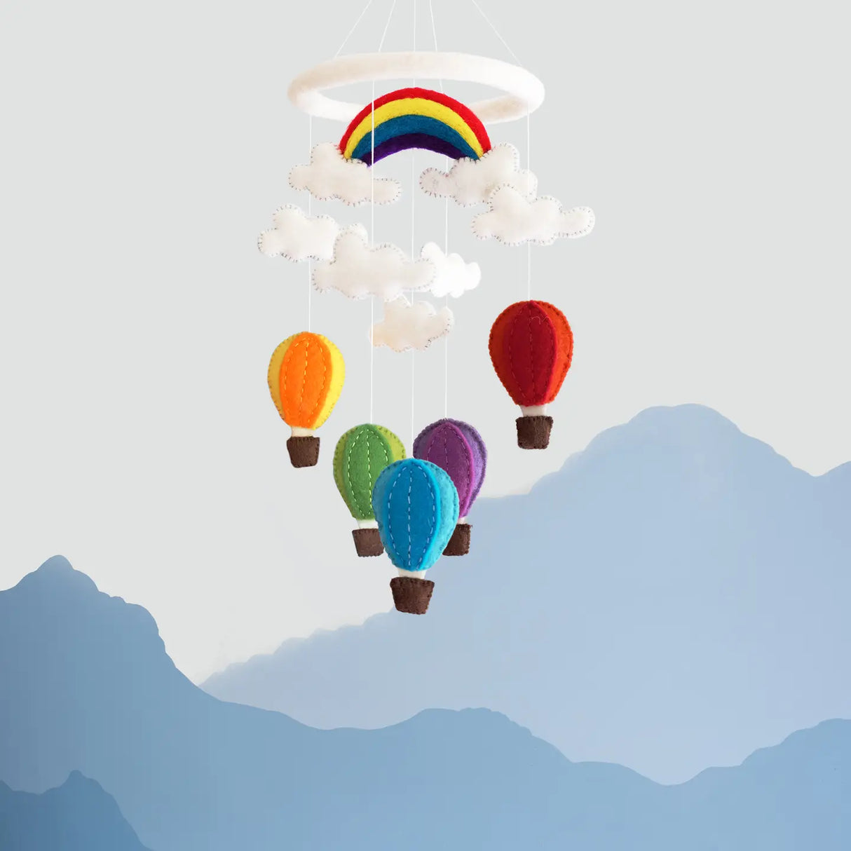 Felt Mobile | Hot Air Balloon