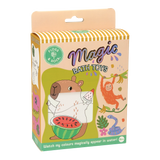 Magic Water Bath Toy | Jungle package featuring colorful animal bath toys and playful jungle artwork