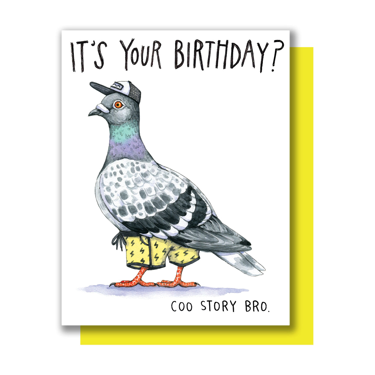 It's Your Birthday Pigeon Card