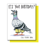 It's Your Birthday Pigeon Card