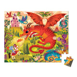 54pc Kingdom of Dragons Suitcase Puzzle
