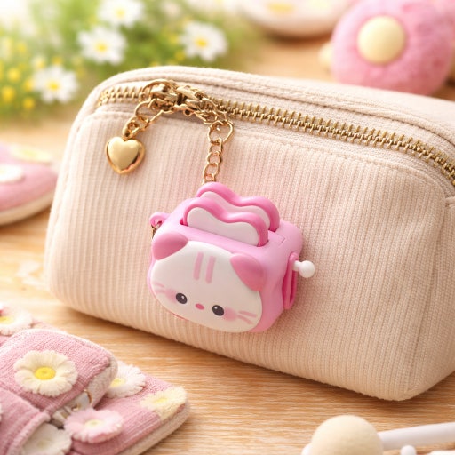 Animal Toast Clicker Keychain