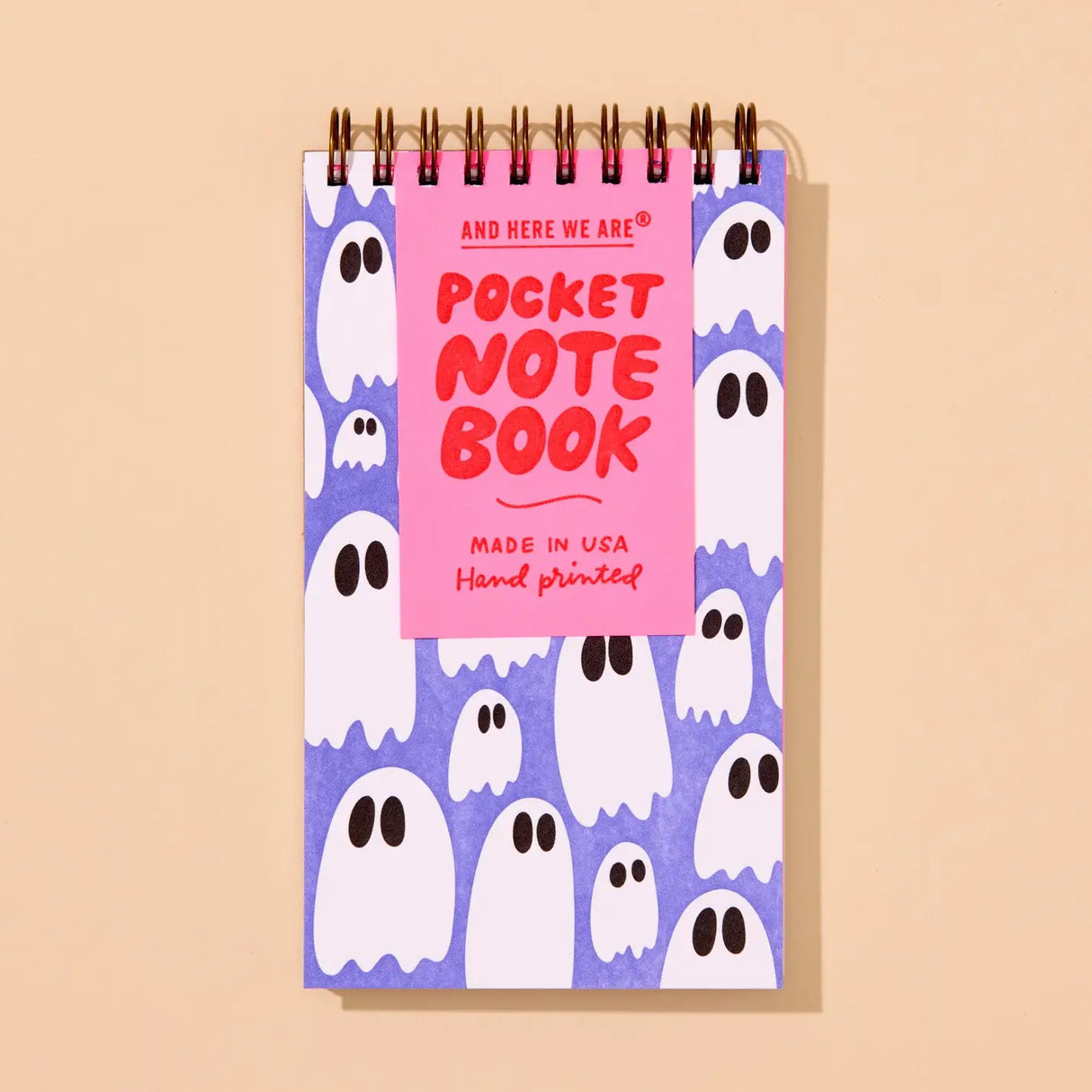 Spiral Notebook Small | Ghosts