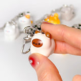 Kawaii Bread Cat Keychain Blind Box