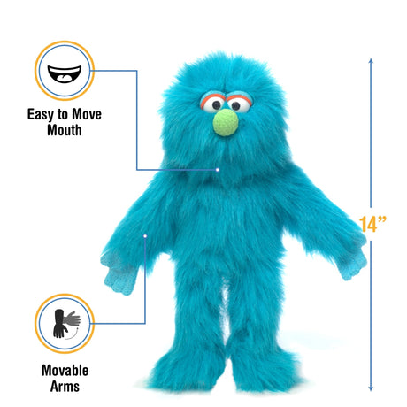 Silly Monster Puppet | Blue