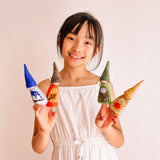 Felt Finger Puppet | Four Seasons Gnome