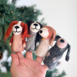 Felt Finger Puppet | Dog