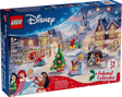 Disney Princess Advent Calendar 2026 box with princess figures and a festive winter village scene