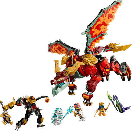 Ninjago Wyldfyre's Transforming Dragon Mech