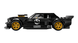 Speed Ken Block's '65 Ford Mustang Hoonicorn V1 black toy car side view
