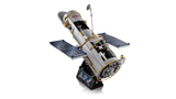 Icons Hubble Space Telescope model with detailed telescope body and solar panels