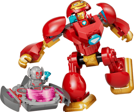Super Heroes Marvel Ultron vs Iron Man toy set featuring Iron Man and Ultron figures