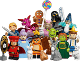 Minifigures Shrek Series featuring Shrek and colorful character figures from the beloved animated world