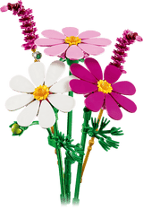Botanicals Cosmos Flowers colorful bouquet with pink white and magenta blossoms