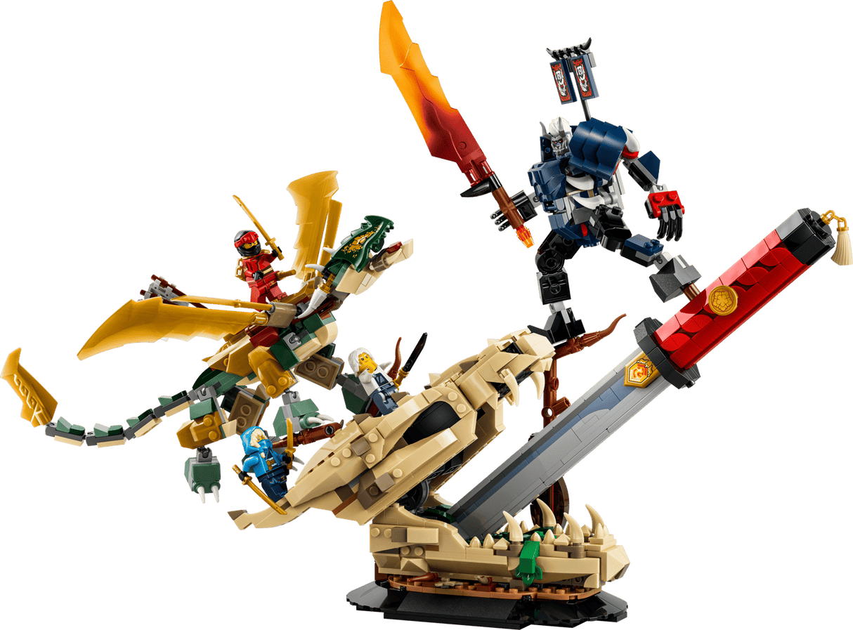 Ninjago Battle at the Dragon's Blade