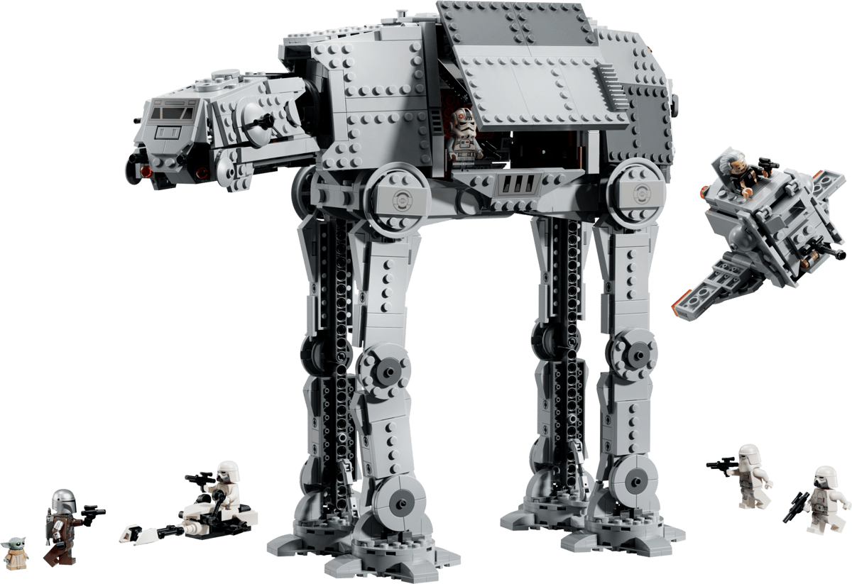 Star Wars Imperial Remnant AT-AT with INT-4 model with minifigures